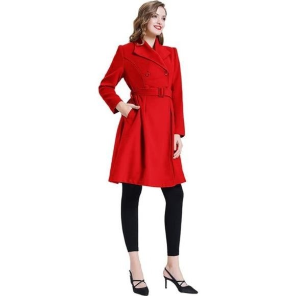 Jackets & Coats Womens Double Breasted Dress Coats Red Poshmark
